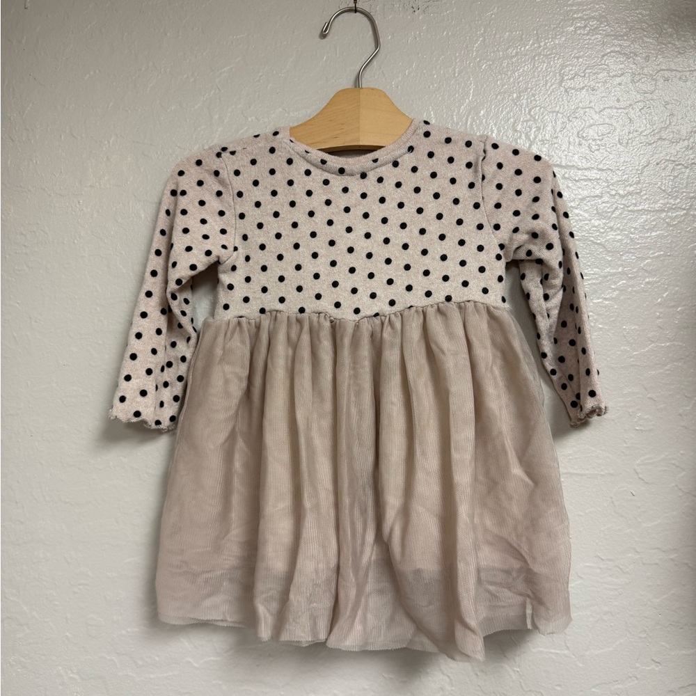 $23 ADD ON zara polka dot tulle dress 18-24M Janie and Jack Baby Gap Mini Boden